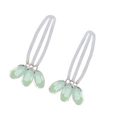 Paula Aqua Gemstone Stud Earrings for Stylish Appeal